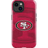 NFL San Francisco 49ers Double Vision iPhone 15 Impact Case